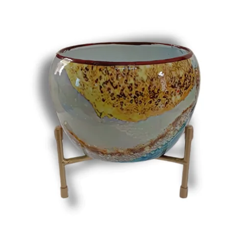 Metal Flower Pot Planter - Floweriopot